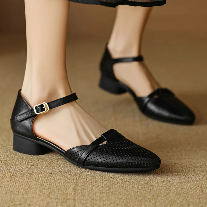 Julion Genuine Leather Heels