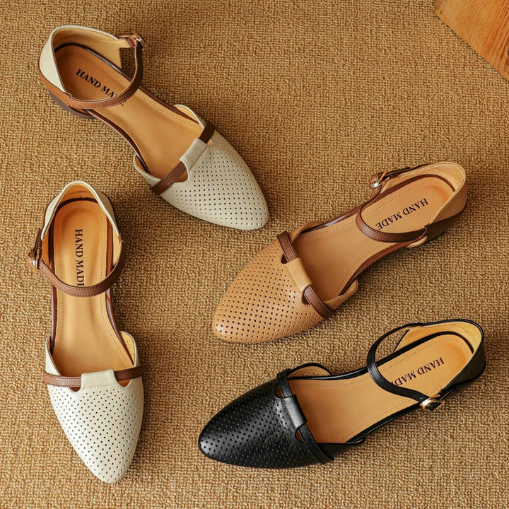 Julion Genuine Leather Heels