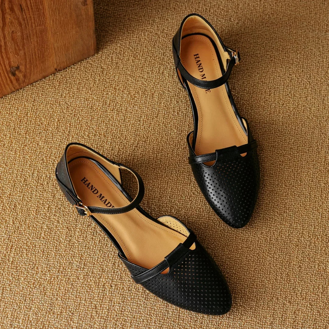 Julion Genuine Leather Heels