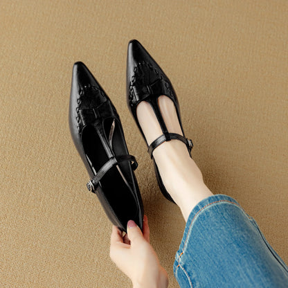 Darlyn Genuine Leather Pumps