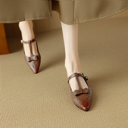 Darlyn Genuine Leather Pumps